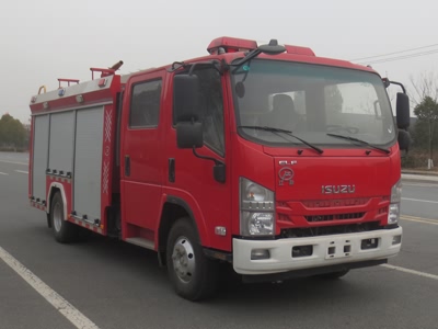 國(guó)六五十鈴2.5噸泡沫消防車(chē)