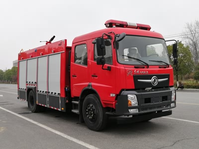 國(guó)六東風(fēng)天錦6.5噸泡沫消防車(chē)
